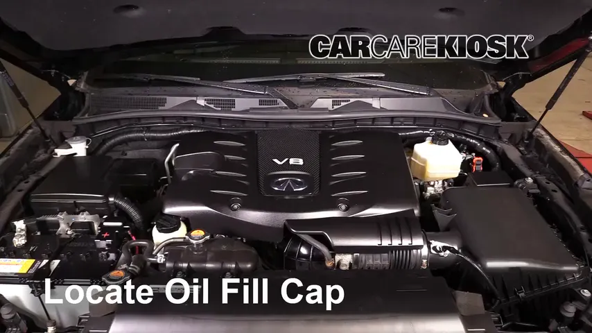 2016 Infiniti QX80 Limited 5.6L V8 Oil